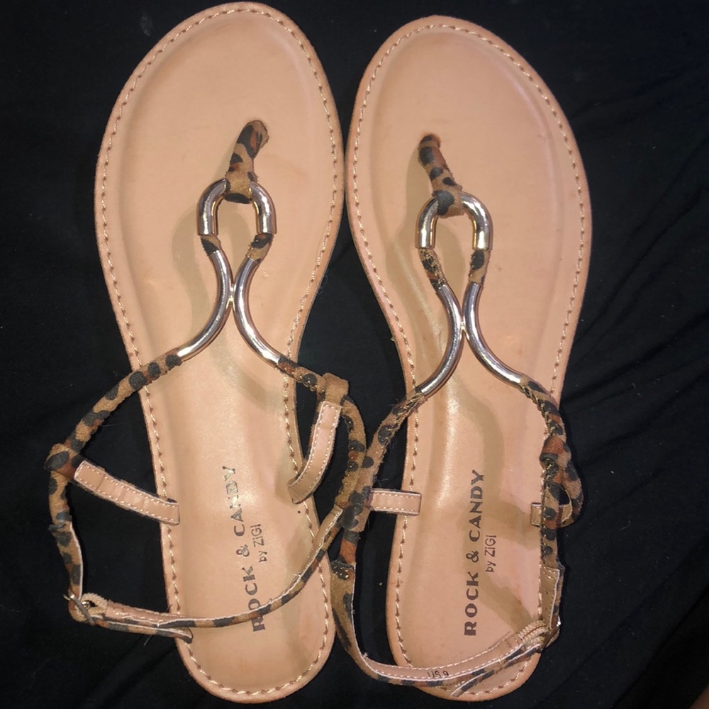 Rock and candy sandals